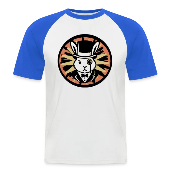 Arsène Lapin : L'Élégance Dandy Rétro sur T-shirt baseball manches courtes Homme