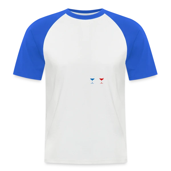 Moto & Apéro : L'Esprit Motard sur T-shirt baseball manches courtes Homme