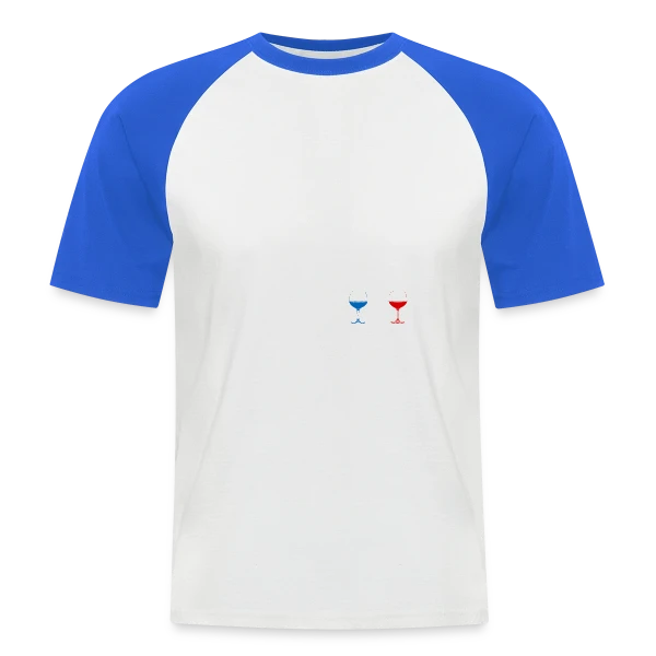 Je Suis Un Mec Simple : Foot et Apéro sur T-shirt baseball manches courtes Homme