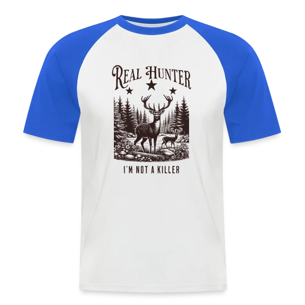 Passion Chasse : L'Élégance de la Nature sur T-shirt baseball manches courtes Homme