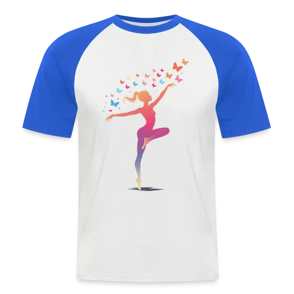 Gymnastique Rythmique - Humour Vieille pour Ça sur T-shirt baseball manches courtes Homme