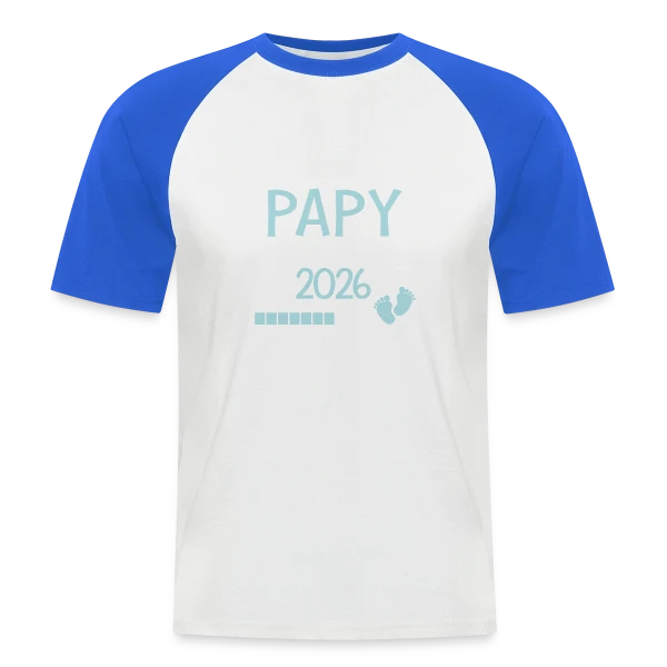 Arrière Papy en 2026 : Annonce de Grossesse Humour sur T-shirt baseball manches courtes Homme