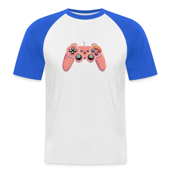 Anniversaire Gamer - Passion Jeux Vidéo Console sur T-shirt baseball manches courtes Homme