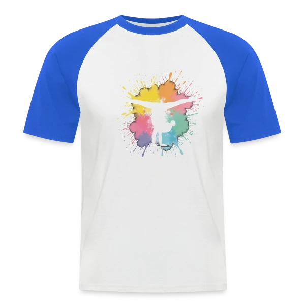 Gymnastique & Turnerine - Passion Sportive sur T-shirt baseball manches courtes Homme