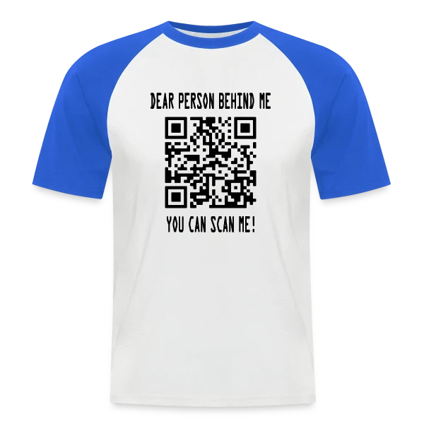 Un Sourire, C'est Gratuit ! sur T-shirt baseball manches courtes Homme