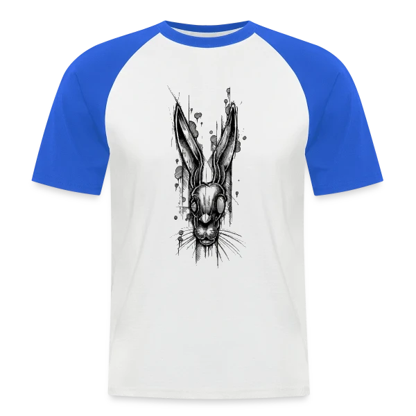L'Art du Livre Tatoué sur T-shirt baseball manches courtes Homme