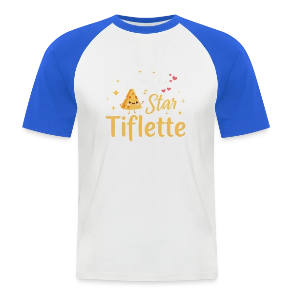 Onze - L'Élégance du Chiffre sur T-shirt baseball manches courtes Homme