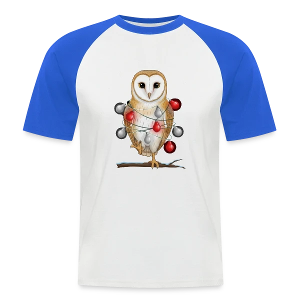 Duo Parfait sur T-shirt baseball manches courtes Homme