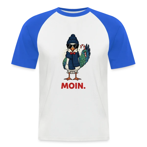 Chiffre Gagnant 2 sur T-shirt baseball manches courtes Homme