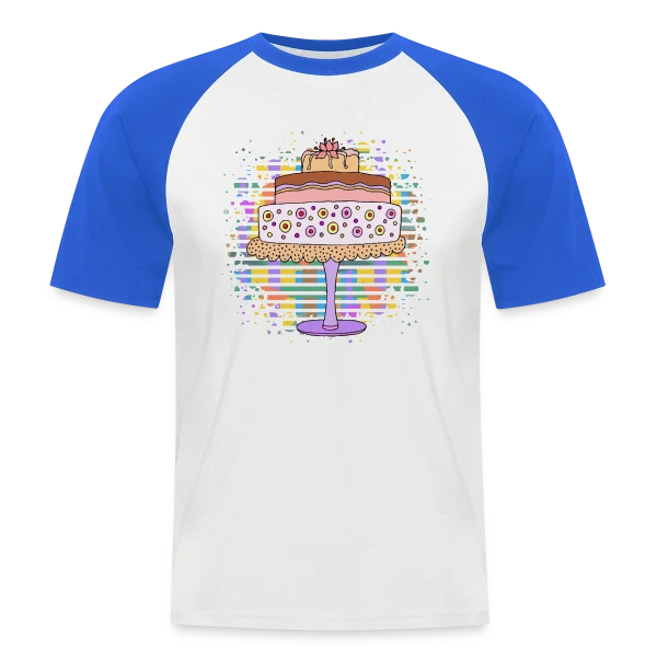 L'Élégance du Nombre 3003 sur T-shirt baseball manches courtes Homme