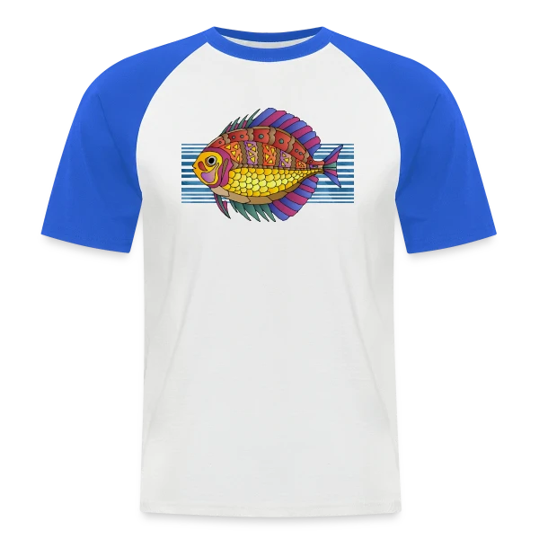 Design Numérique 5099 : Votre Style Unique sur T-shirt baseball manches courtes Homme