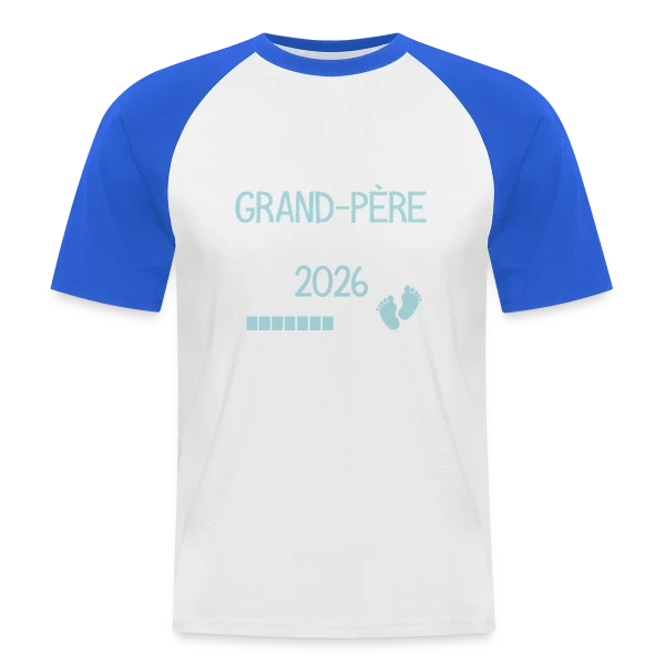 Arrière-Grand-Père 2026 : Bientôt Papy sur T-shirt baseball manches courtes Homme