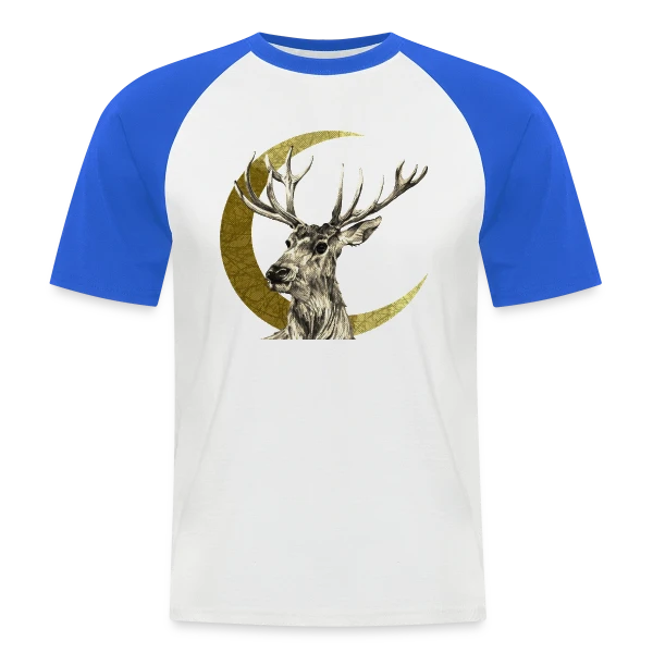 Numéro 4886 : L'Énigme Stylisée sur T-shirt baseball manches courtes Homme