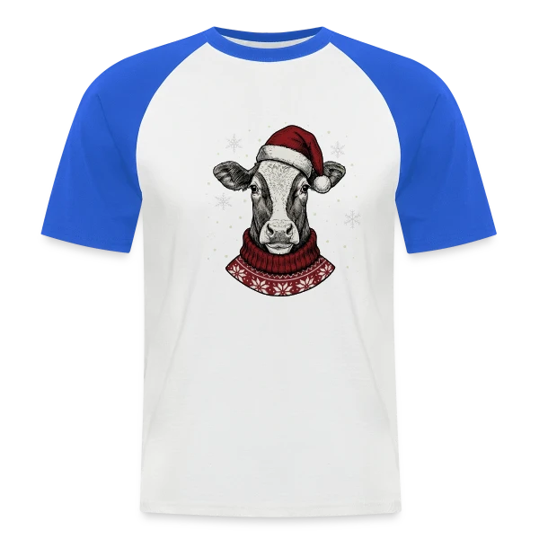 Design Abstrait 'Expression Fluide' sur T-shirt baseball manches courtes Homme