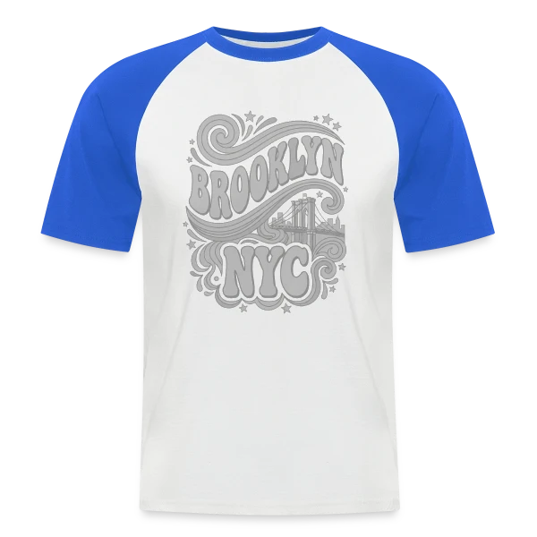 Esprit Brooklyn NYC sur T-shirt baseball manches courtes Homme