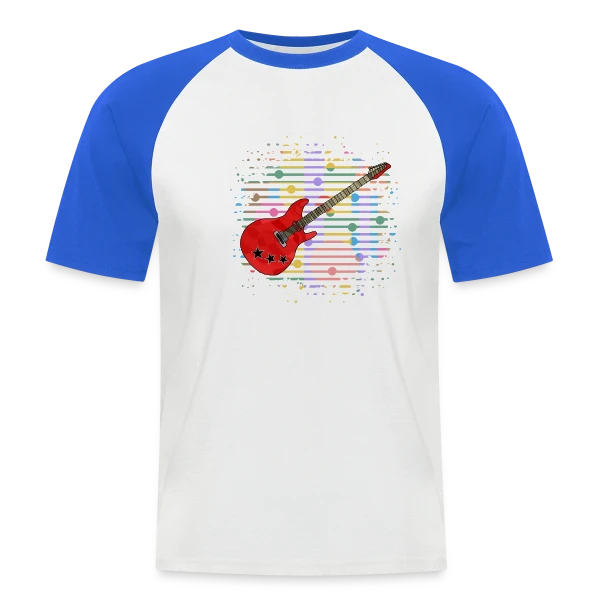 Mystère Numérique 2568 sur T-shirt baseball manches courtes Homme