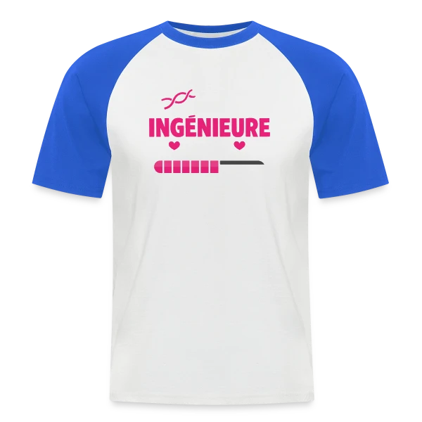 Harmonie Désordonnée sur T-shirt baseball manches courtes Homme