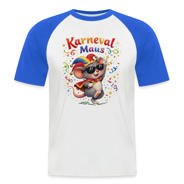 Éclats Cosmiques sur T-shirt baseball manches courtes Homme