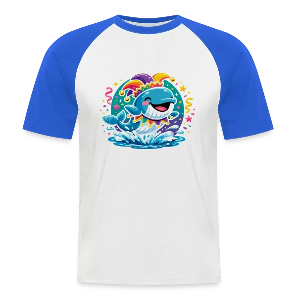 Écho Urbain sur T-shirt baseball manches courtes Homme
