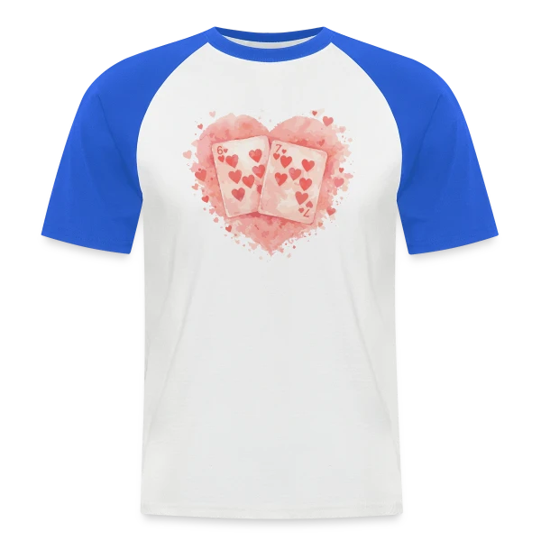 Énergie Dynamique sur T-shirt baseball manches courtes Homme