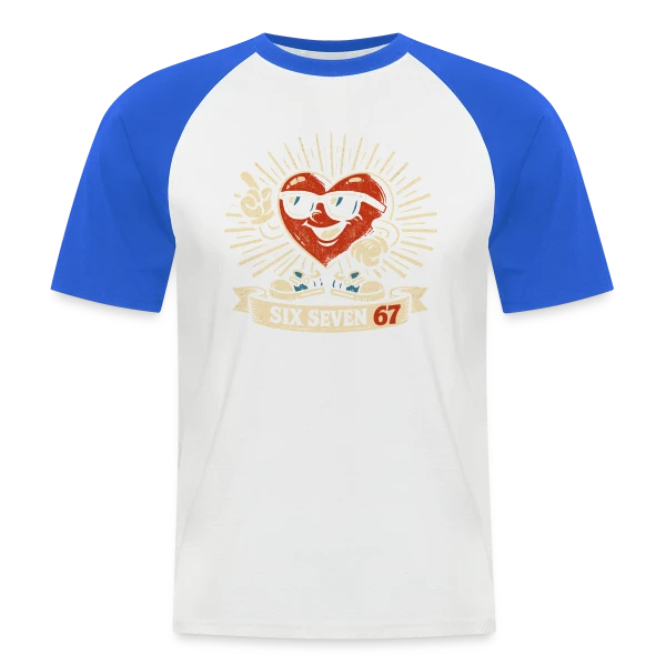 Chaos Créatif sur T-shirt baseball manches courtes Homme