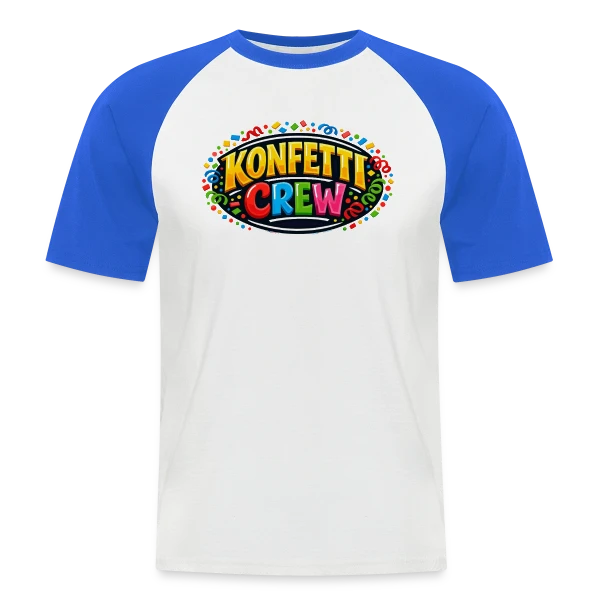 Motif Abstrait Unique sur T-shirt baseball manches courtes Homme