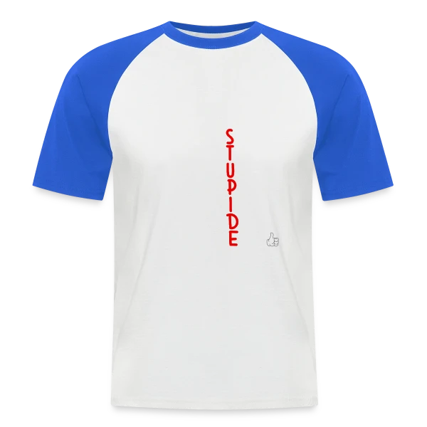 Le Numéro Huit sur T-shirt baseball manches courtes Homme