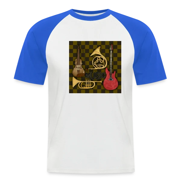 Énigme Numérique 4233 sur T-shirt baseball manches courtes Homme