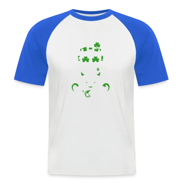 Design Moderne Épuré sur T-shirt baseball manches courtes Homme