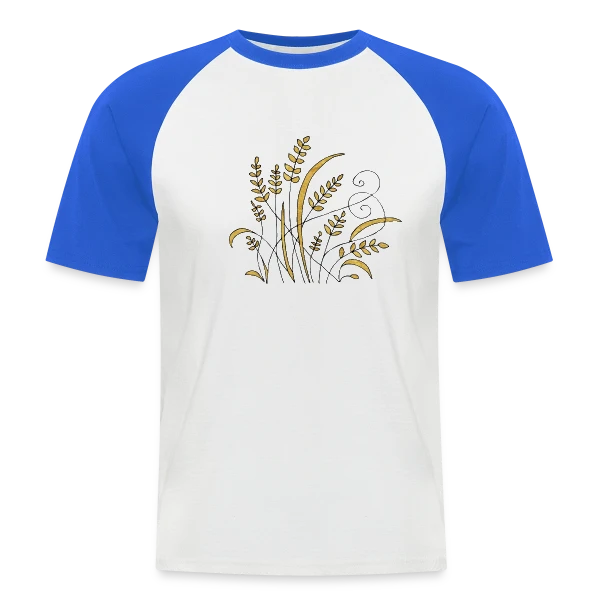 Mystère Numérique 4135 sur T-shirt baseball manches courtes Homme