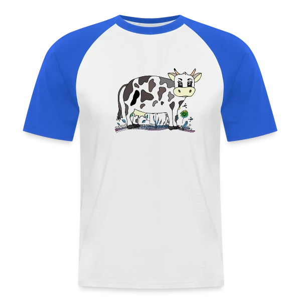 Mystère Numérique 1150 sur T-shirt baseball manches courtes Homme