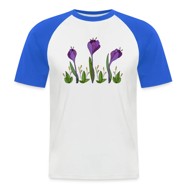 Design 4133 Énigme Urbaine sur T-shirt baseball manches courtes Homme