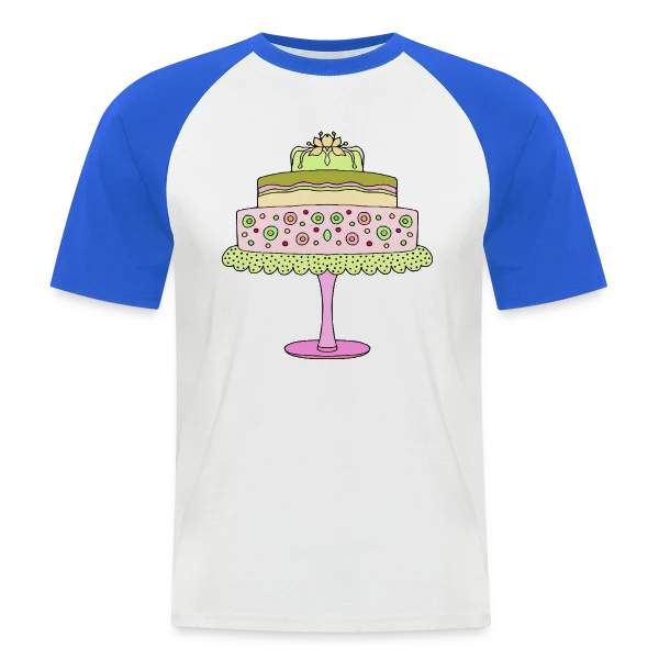 Signature 3184 sur T-shirt baseball manches courtes Homme