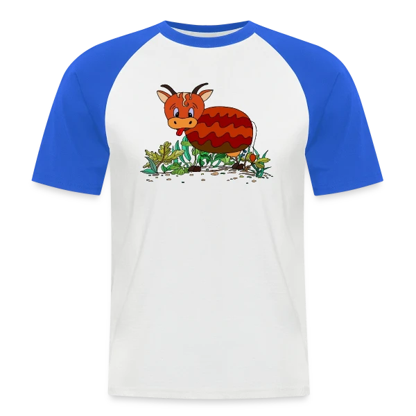 L'Élégance Numérique 851 sur T-shirt baseball manches courtes Homme