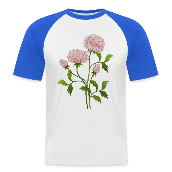 Fusion Numérique sur T-shirt baseball manches courtes Homme