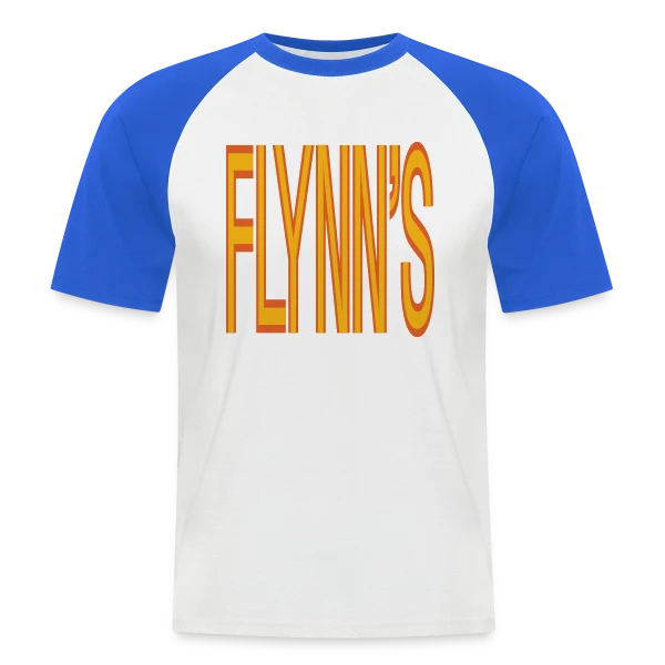 Flynns Arcade - Hommage au Rétro-Gaming sur T-shirt baseball manches courtes Homme