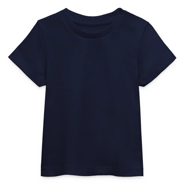 Maquette de T-shirt bébé bio Stanley/Stella à personnaliser