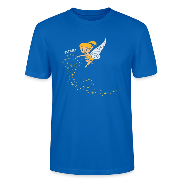 Maquette de T-shirt bio CRAFTER Stanley Stella Unisexe « Fée Ombrée Mystérieuse (Design Négatif) » à personnaliser
