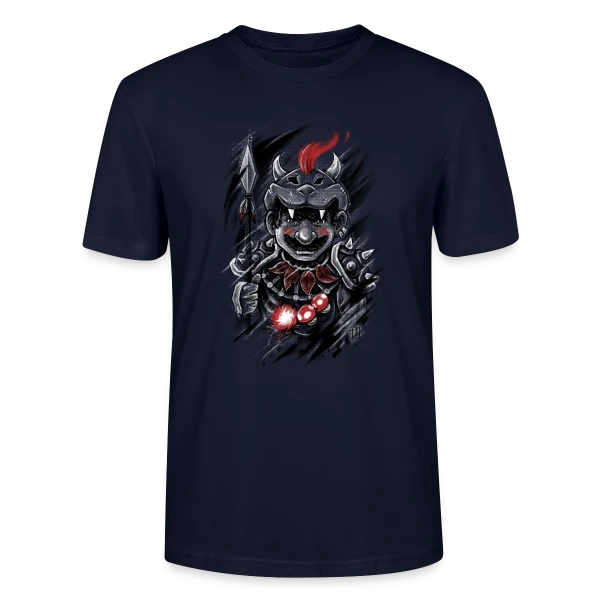 Guerrier Crâne Sauvage sur T-shirt bio CRAFTER Stanley Stella Unisexe