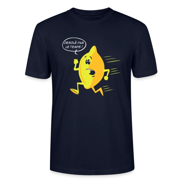 Citron Pressé : Fraîcheur et Vitamine C sur T-shirt bio CRAFTER Stanley Stella Unisexe