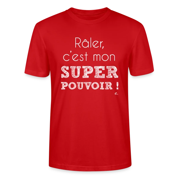 Maquette de T-shirt bio CRAFTER Stanley Stella Unisexe « Mon Super Pouvoir : Révélez Votre Force Intérieure » à personnaliser