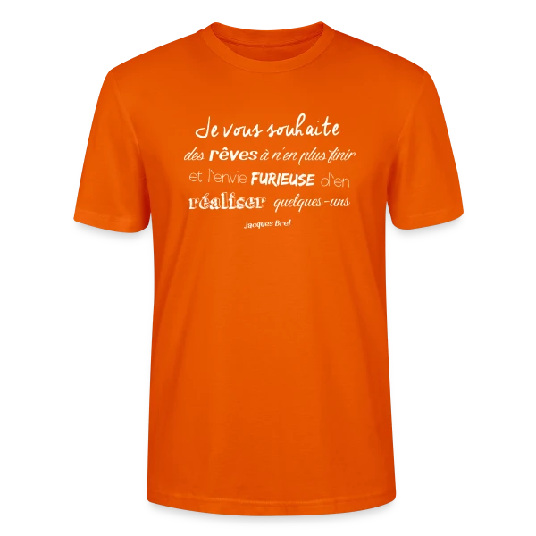 Maquette de T-shirt bio CRAFTER Stanley Stella Unisexe « Douce Nuit, Beaux Rêves » à personnaliser