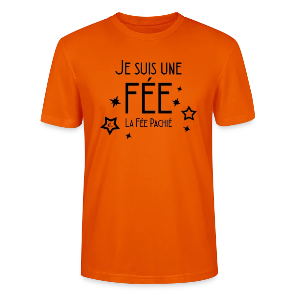 Maquette de T-shirt bio CRAFTER Stanley Stella Unisexe « Révèle la Fée en Toi » à personnaliser