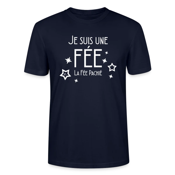Maquette de T-shirt bio CRAFTER Stanley Stella Unisexe « "Je Suis Une Fée" - Magie et Poésie Enchantée » à personnaliser