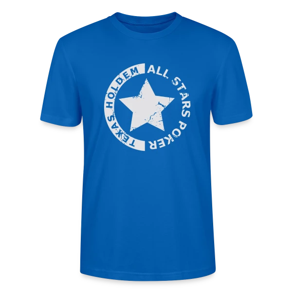 Maquette de T-shirt bio CRAFTER Stanley Stella Unisexe « Poker All Stars: Texas Hold'em Légendes » à personnaliser