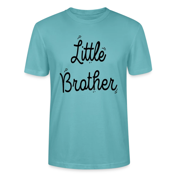 Maquette de T-shirt bio CRAFTER Stanley Stella Unisexe « Petit Frère Adoré » à personnaliser