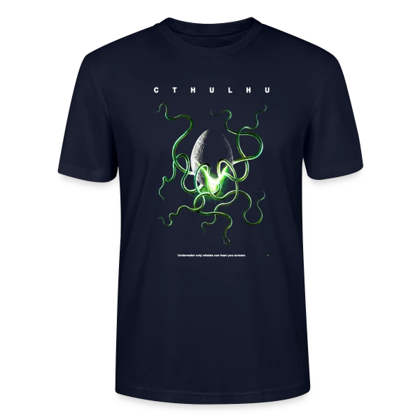 Cthulhu: Le 8ème Tentacule sur T-shirt bio CRAFTER Stanley Stella Unisexe