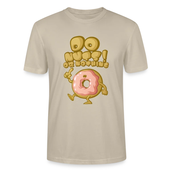 Maquette de T-shirt bio CRAFTER Stanley Stella Unisexe « Do Nuts! » à personnaliser