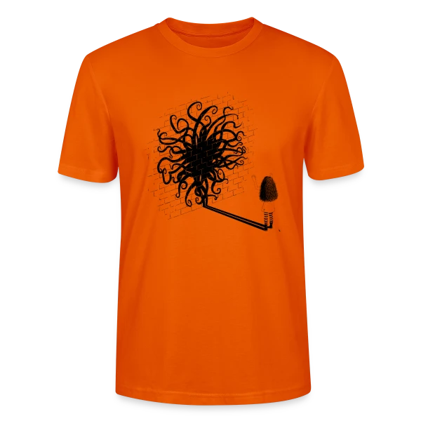 Maquette de T-shirt bio CRAFTER Stanley Stella Unisexe « Maman, je suis le Kraken ! » à personnaliser