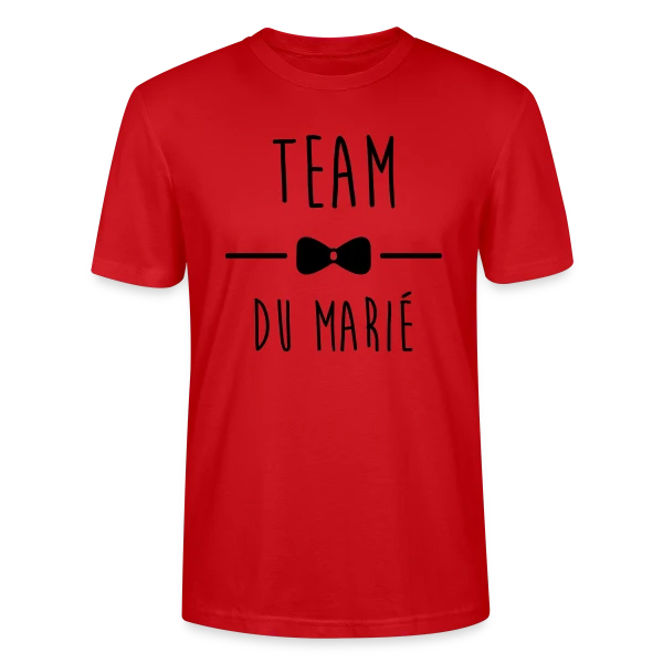 Team du Marié : Pour un EVG au Top ! sur T-shirt bio CRAFTER Stanley Stella Unisexe